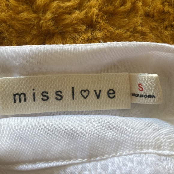 Miss Love crinkle Rayon tiered ruffle cami tank top - Picture 6 of 7